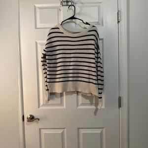 Navy & white❄️ lightweight sweater